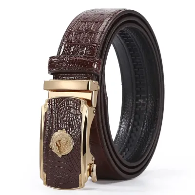 YOUTH CASUAL MEN'S CROCODILE BELT 